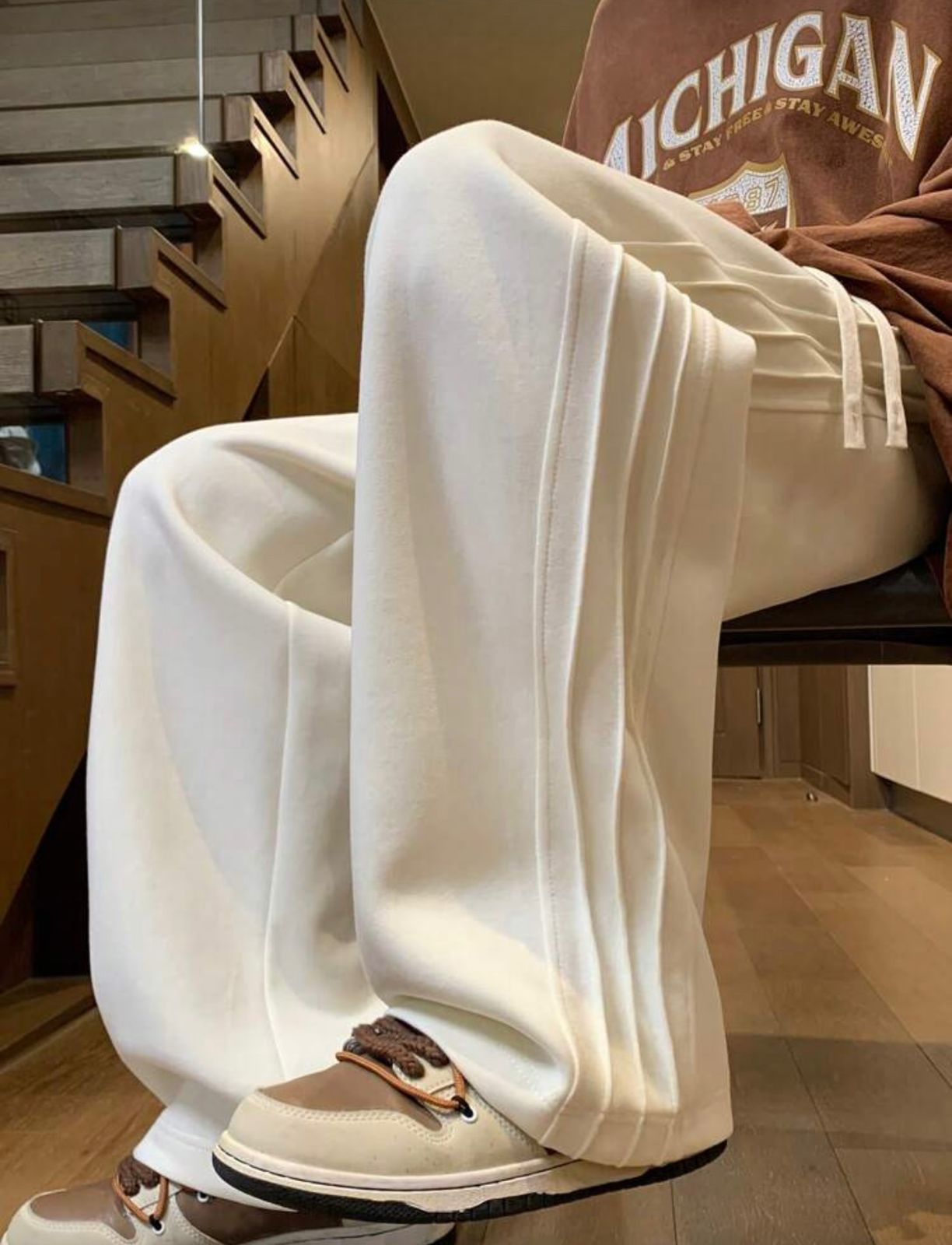 بنطلون واسع رجالي BOU'D